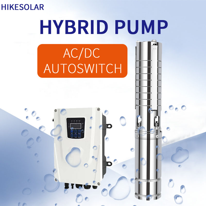 Hybrid DC AC Solar Powered Hig - Farming Pump For Agriculture recension och pris