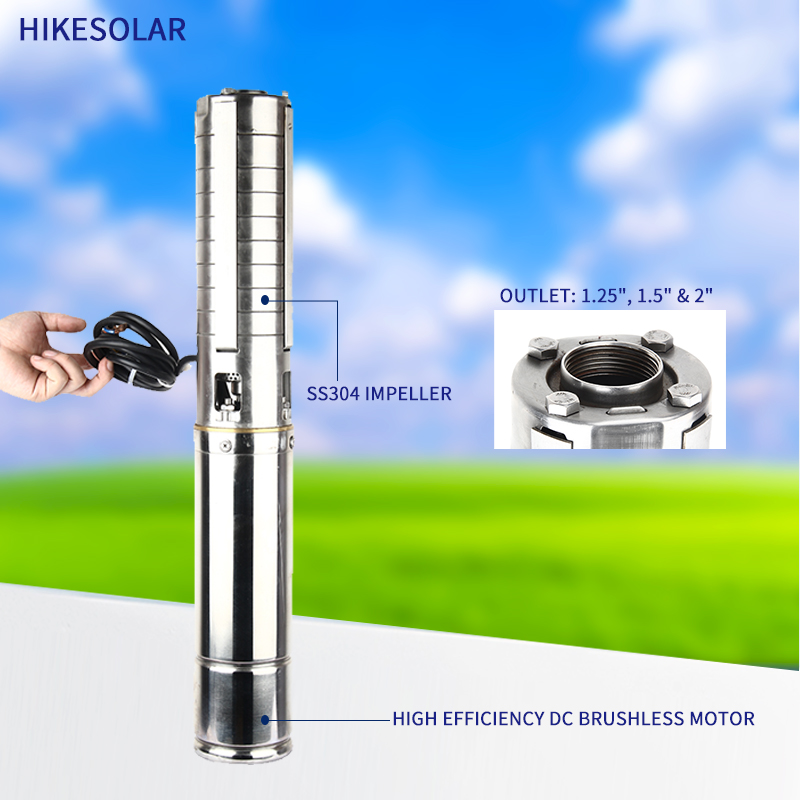 Hybrid DC AC Solar Powered Hig - Farming Pump For Agriculture recension och pris