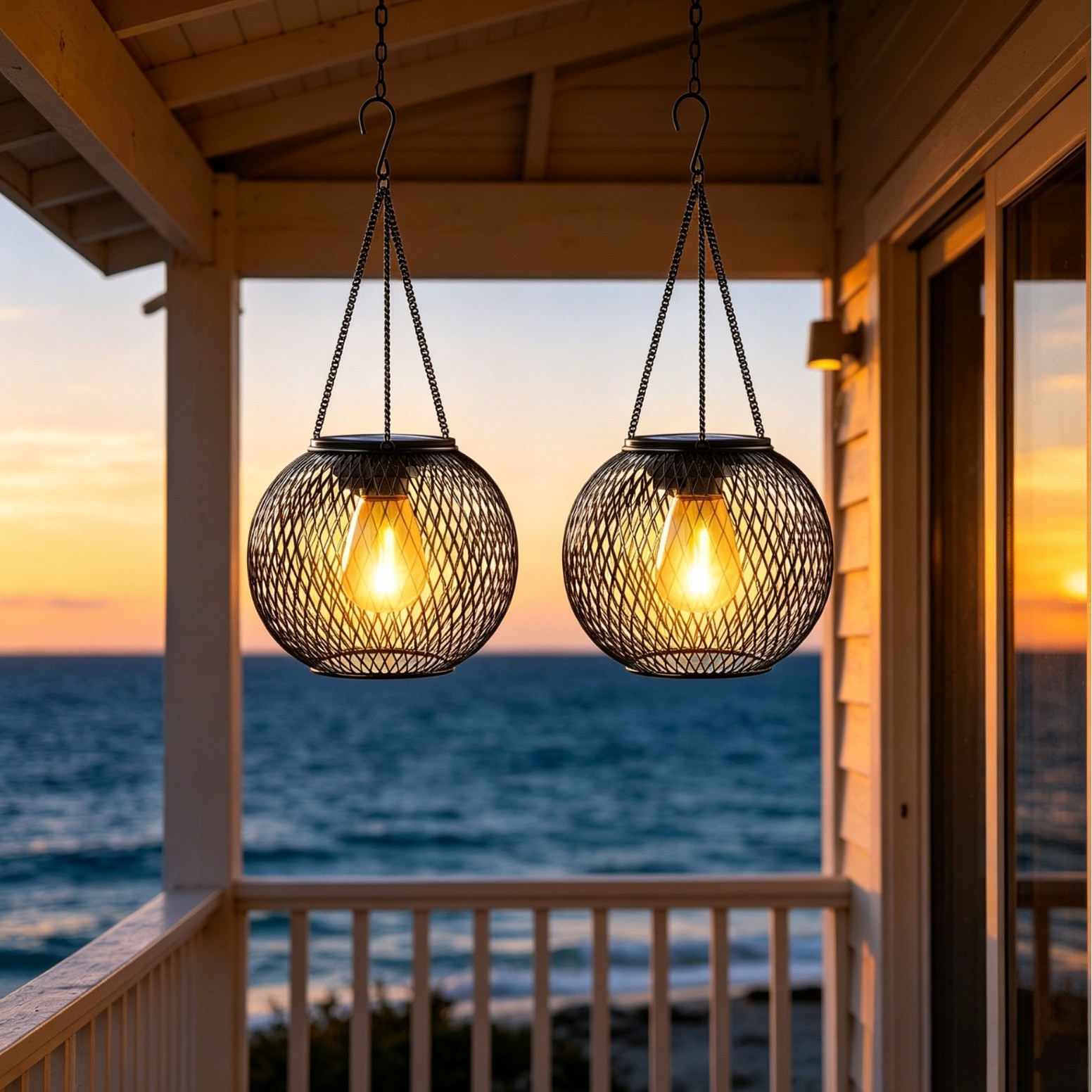 Solar Powered LED Hanging Floo - Farming And Agriculture recension och pris