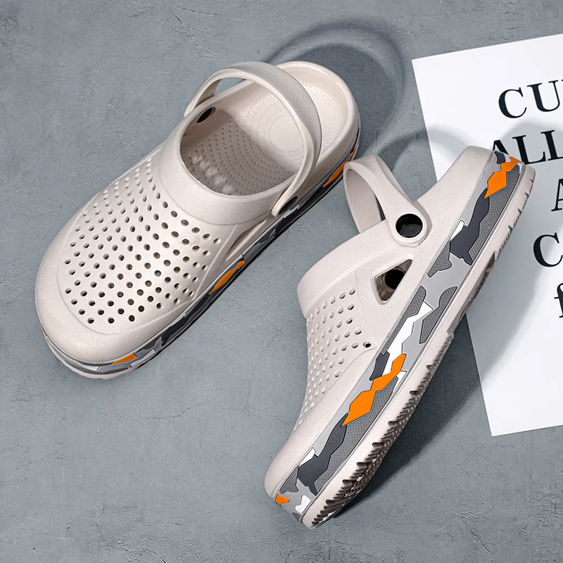 Summer Men Shoes Clogs Slipper - Farming And Agriculture recension och pris