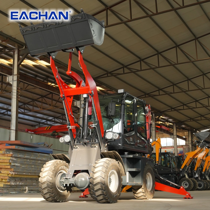 4WD Hydraulic Wheel Backhoe Lo - Farming Pump For Agriculture recension och pris