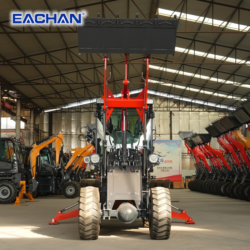 4WD Hydraulic Wheel Backhoe Lo - Farming Pump For Agriculture recension och pris