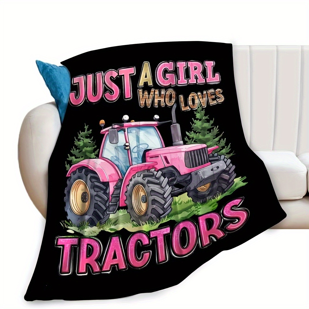 Super Soft Tractor Lover Blank - Agriculture Farming Cartoon recension och pris