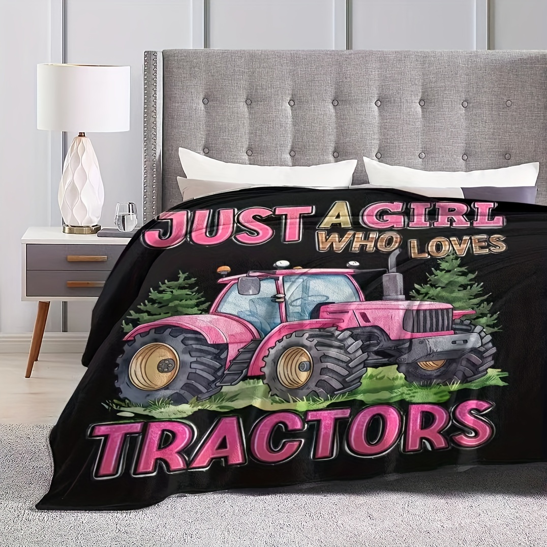 Super Soft Tractor Lover Blank - Agriculture Farming Cartoon recension och pris
