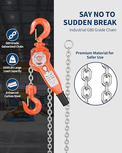 Manual Lever Chain Hoist with  - Farming Jobs recension och pris