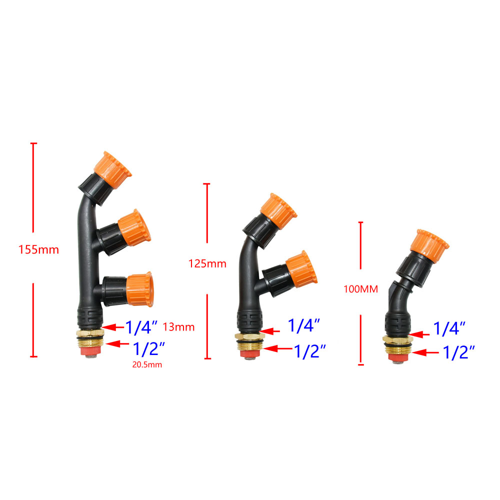 1/2/3 Hole Farm Sprayer Nozzle - Farming Pump For Agriculture recension och pris