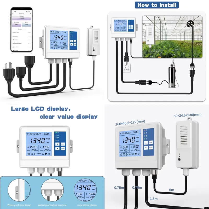 Smart Climate Controller Wifi  - Farming Agriculture & Cooking recension och pris