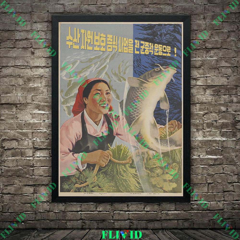 Retro Farm & Fishing Worker Wa - Agriculture Farming Poster recension och pris