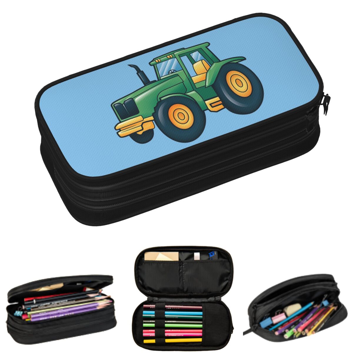 Cartoon Agricultural Tractor O - Agriculture Farming Cartoon recension och pris