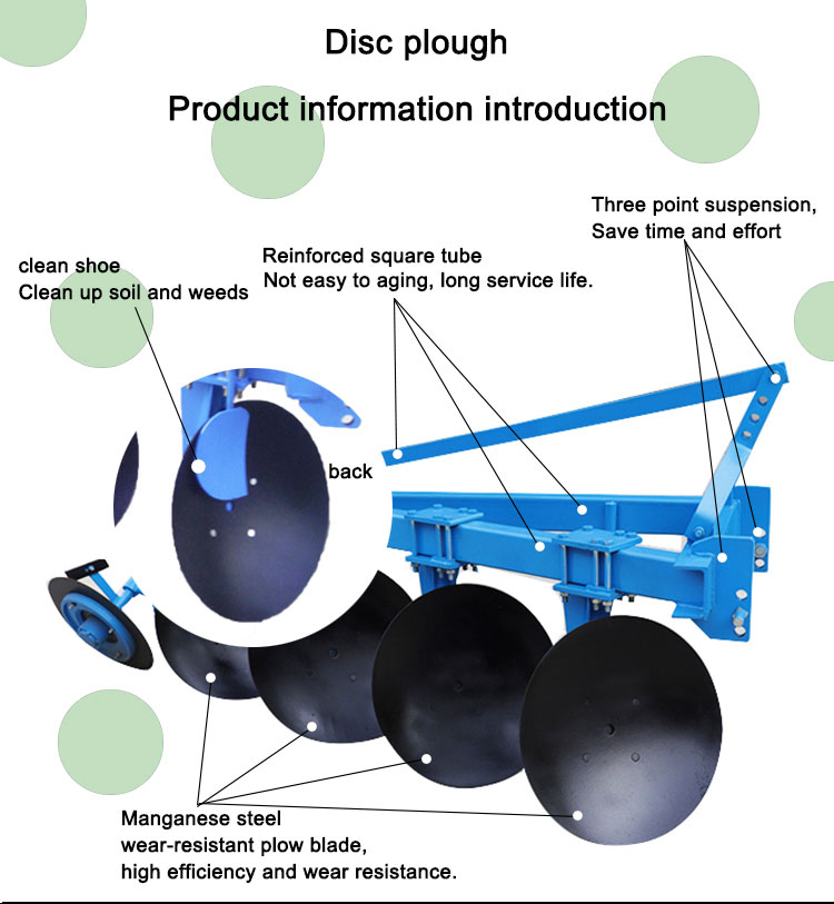Agricola Disc Plough/Plow for  - Agriculture Farming Professional recension och pris